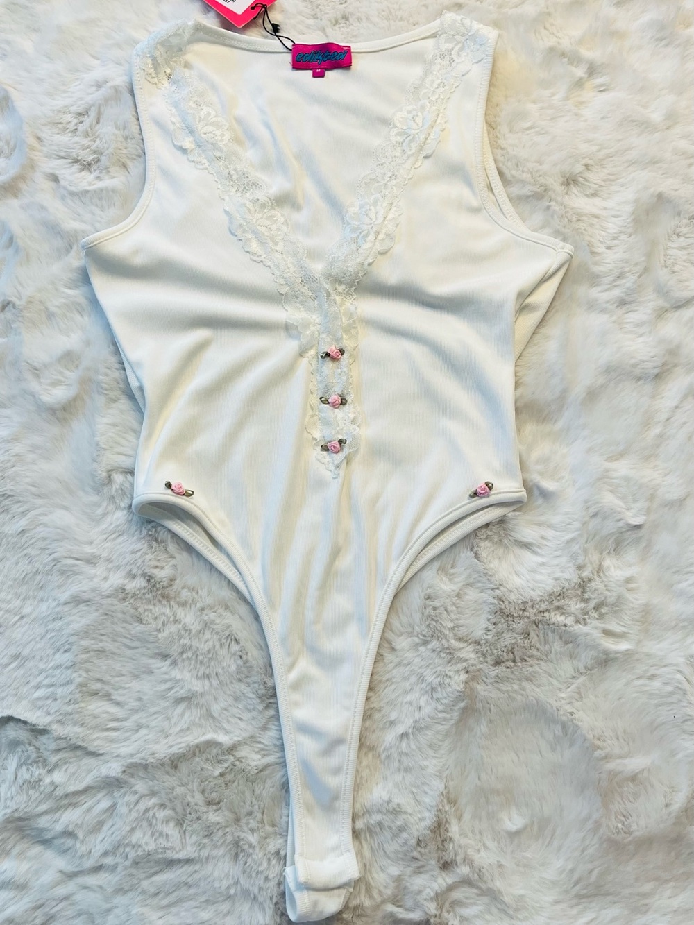 Cute Floral Body Suit